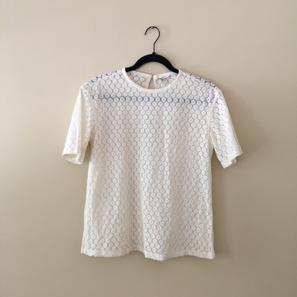 Equipment Lace Blouse